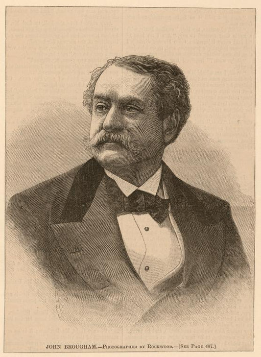 John Brougham.--Photographed by Rockwood.--[See page 407]