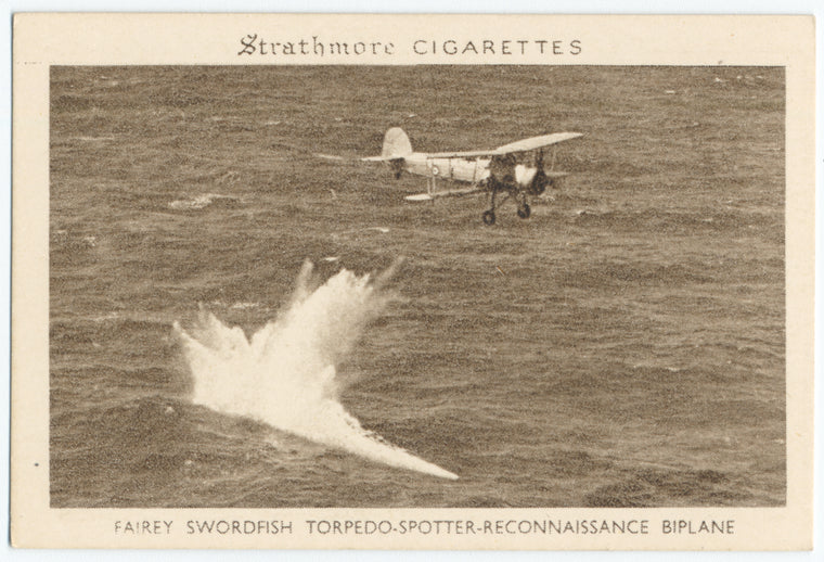 Fairey Swordfish Torpedo-Spotter-Reconnaissance Biplane.
