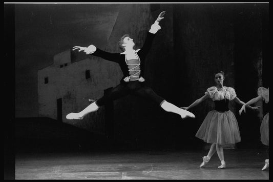 New York City Ballet production of "Don Quixote" with Sean Lavery in the Pas Classique Espagnole, choreography by George Balanchine (New York)