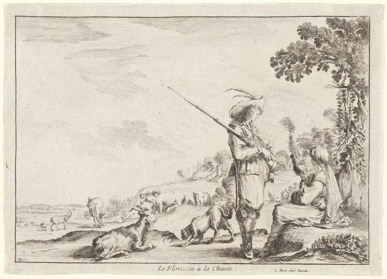 Le Florentin à la chasse