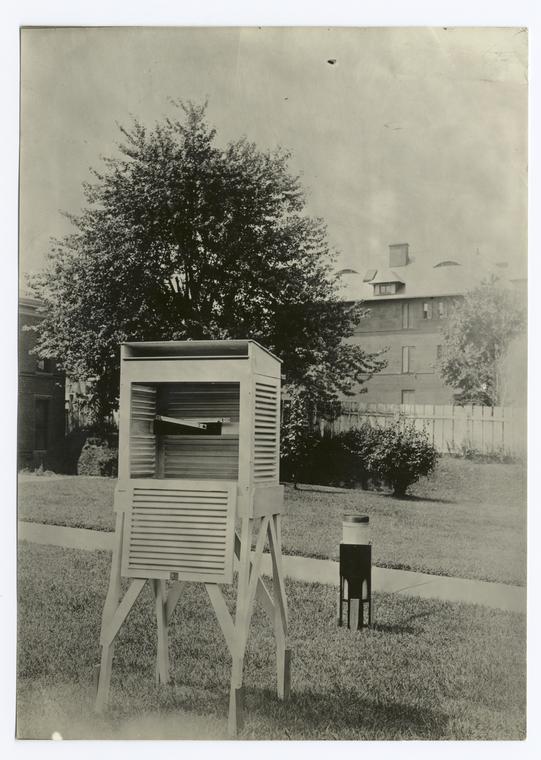 Cooperative instrument shelter.
