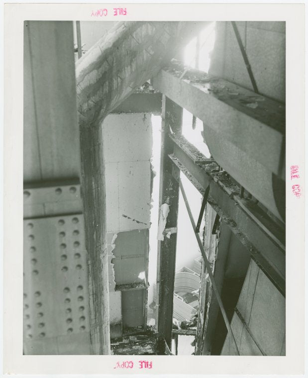 Glass Center - Interior of walls