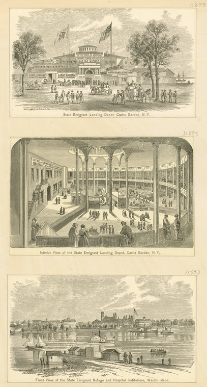 State Emigrant Landing Depot, Castle Garden, N.Y.
