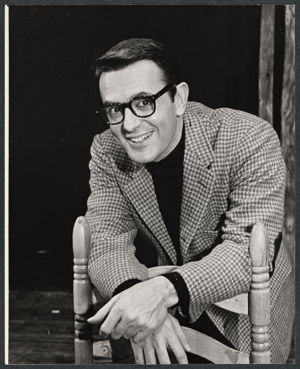 Larry Blyden in publicity photo for the stage production The Apple Tree