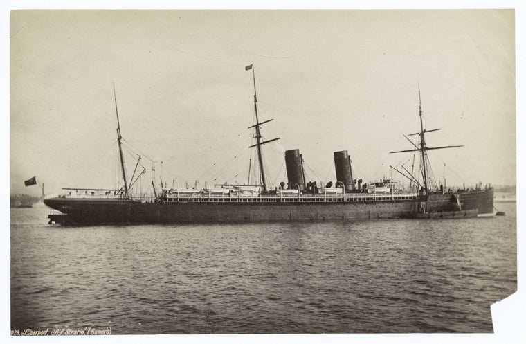 Liverpool, S.S. "Etruria," (Cunard)