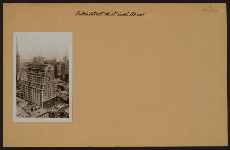 Manhattan: Fulton Street - Gold Street