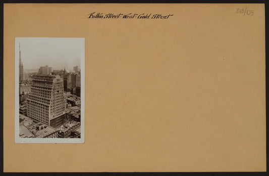Manhattan: Fulton Street - Gold Street