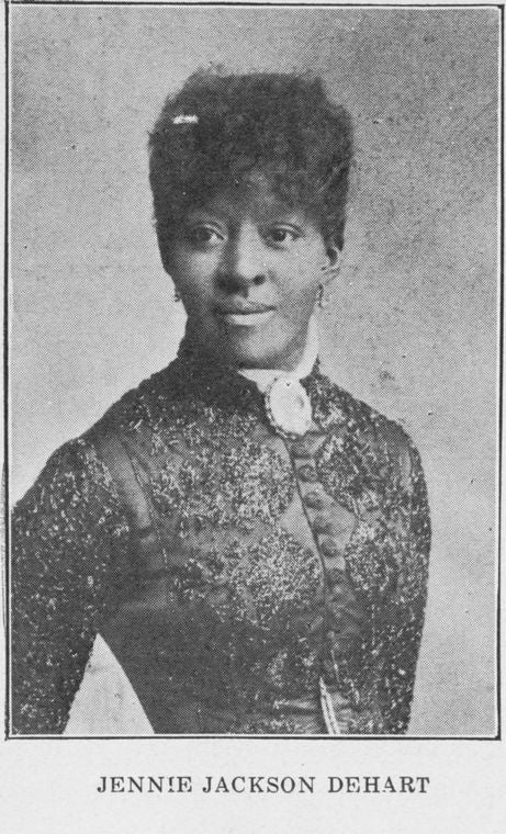 Jennie Jackson DeHart.