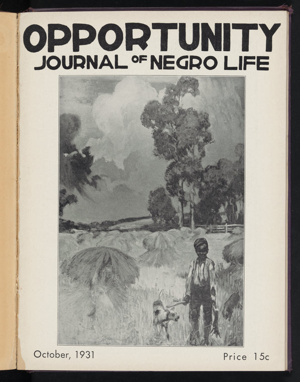 Opportunity: journal of Negro life