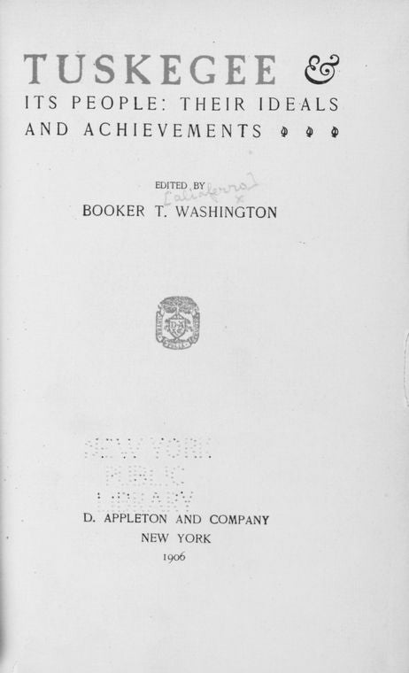 Tuskegee & its people