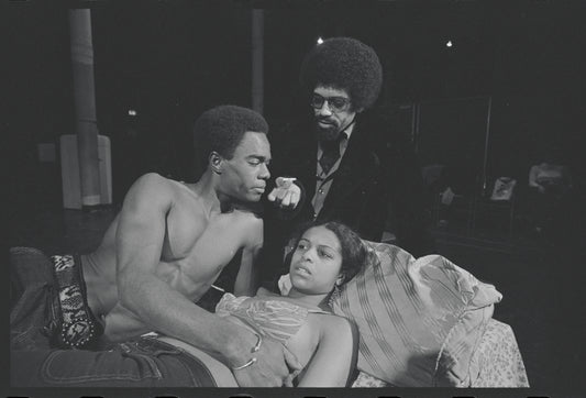 Glynn Turman, Dick Anthony Williams and Marilyn Coleman in the stage production What the Wine Seller Buys