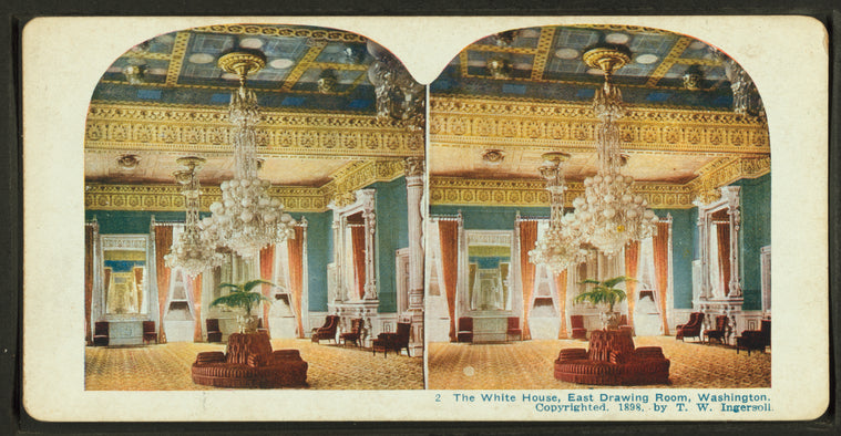 The White House, East Drawing Room, Washington.
