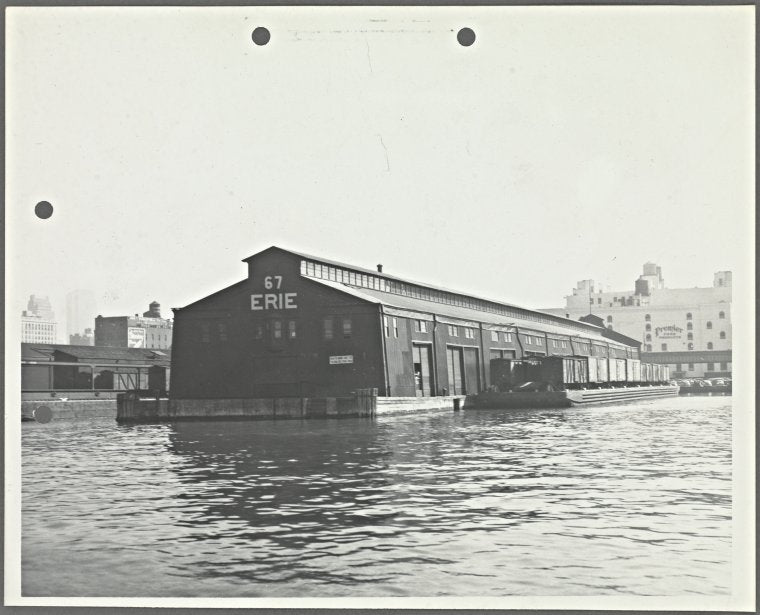 Erie Railroad Company at Pier 67, North River