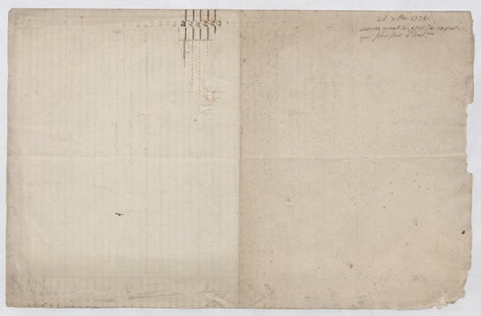 "Liste des esclaves de la maison Beauge a St. Domingue"