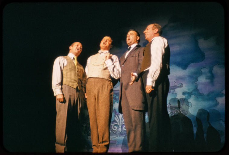 Scene from the stage production The Music Man