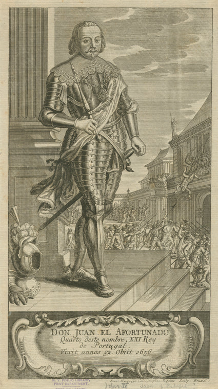 John, IV, King of Portugal.