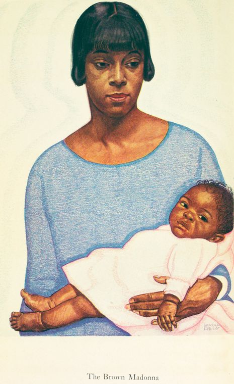 The brown Madonna
