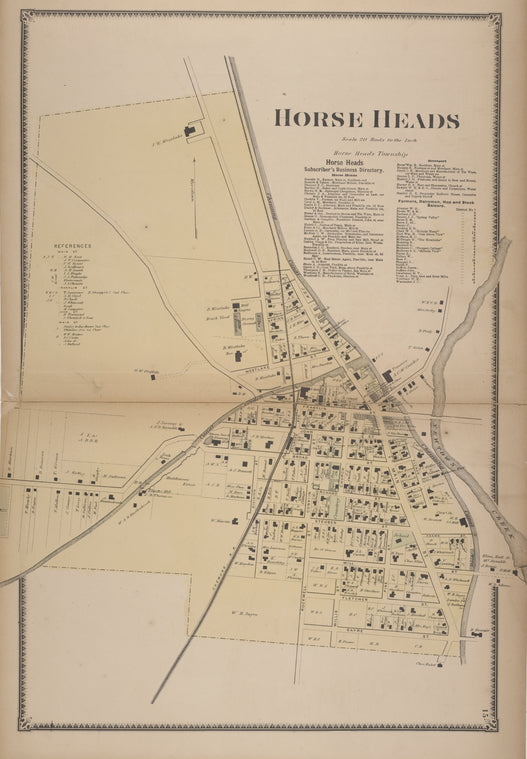 Horse Heads [Village]; Horse Heads Subscriber's Business Directory