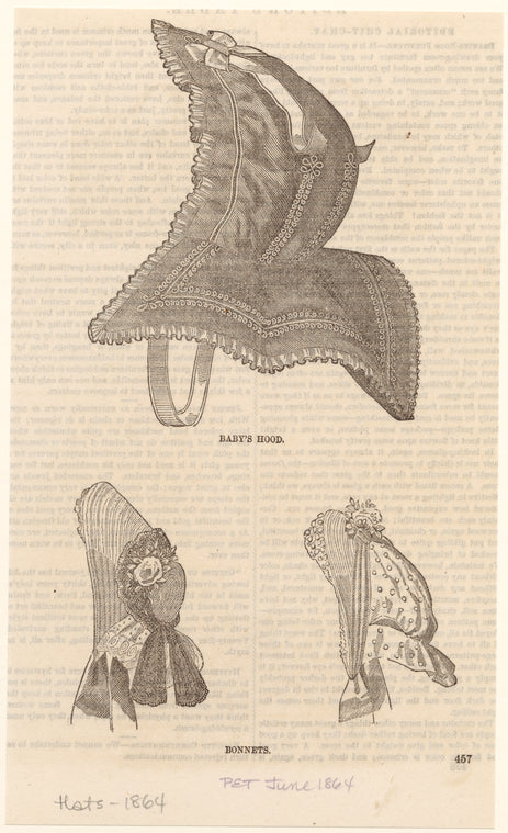 Baby's hood ; Bonnets