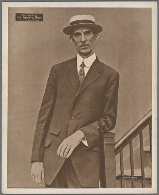 Connie Mack, Manager, Philadelphia American League.