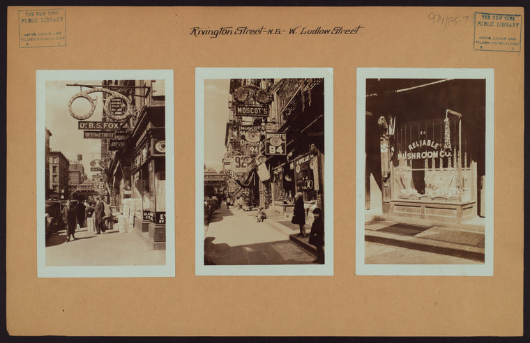 Manhattan: Rivington Street - Ludlow Street