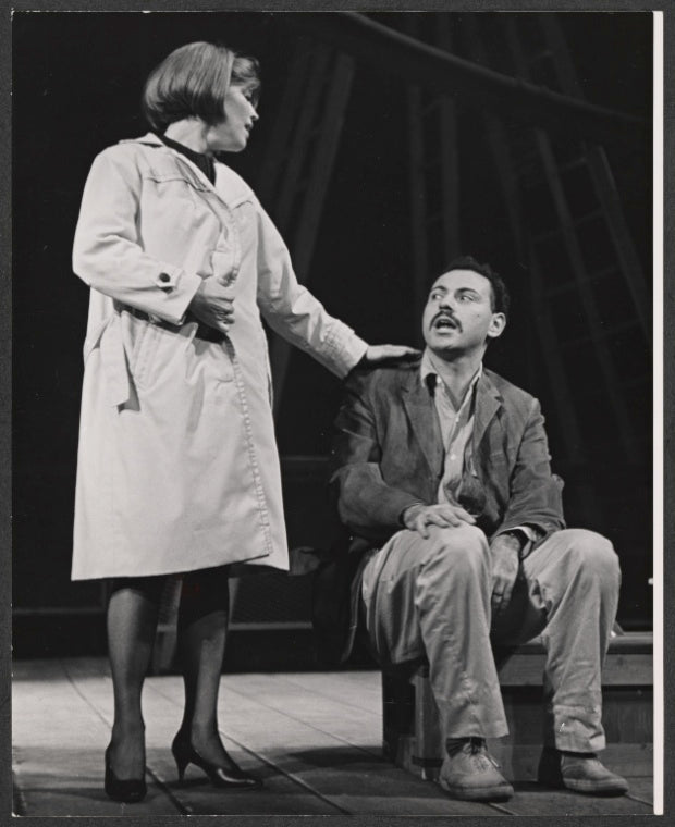Anne Jackson and Alan Arkin in the Broadway production of Luv