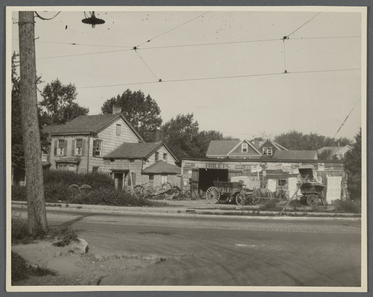 Allen farmhouse. Later Husson store, now Hollis Hotel. Hollis