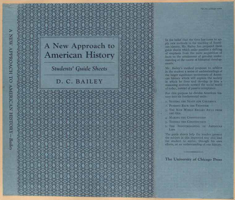 A new approach to American history; students' guide sheets.