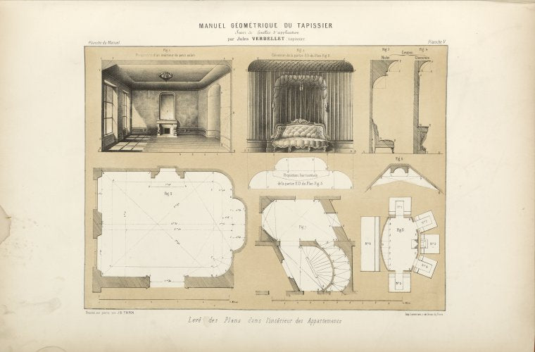 Levé des plans l'intérieur des appartements.