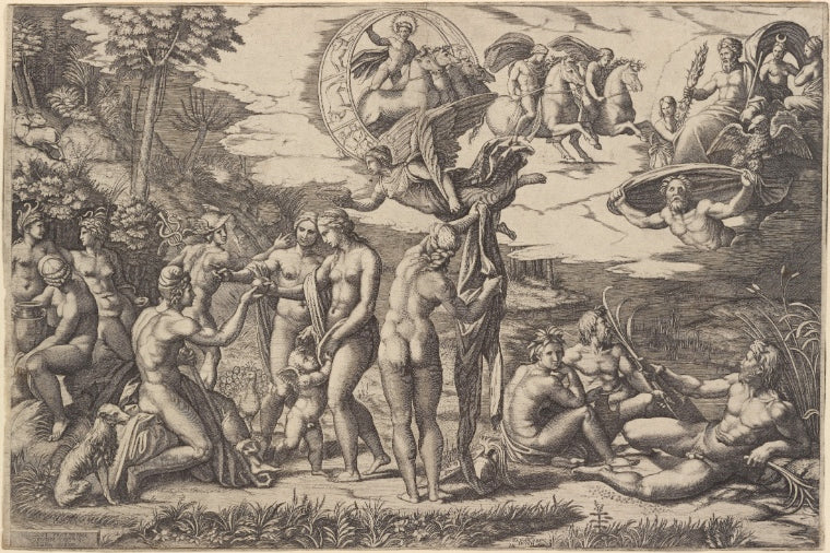 The Judgment of Paris, after Raphael