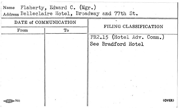 Flaherty, Edward C. (Mgr.)