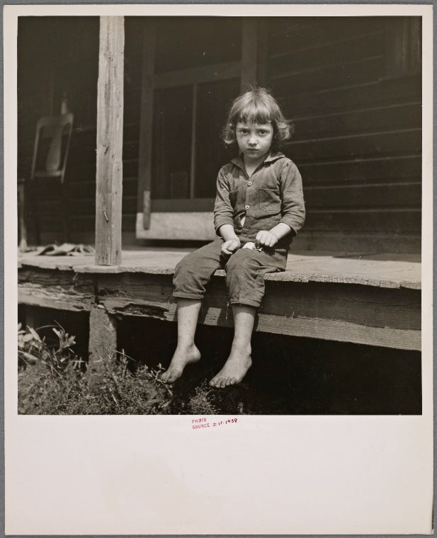 Child of coal miner. Jere, Scotts Run, West Virginia