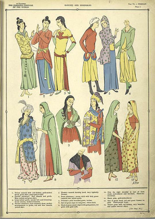 Blouses and ensembles