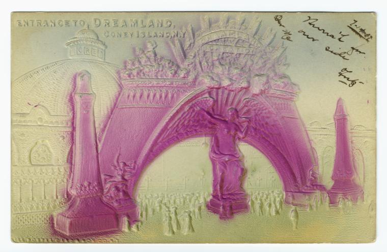 Entrance to Dreamland, Coney Island, N. Y.