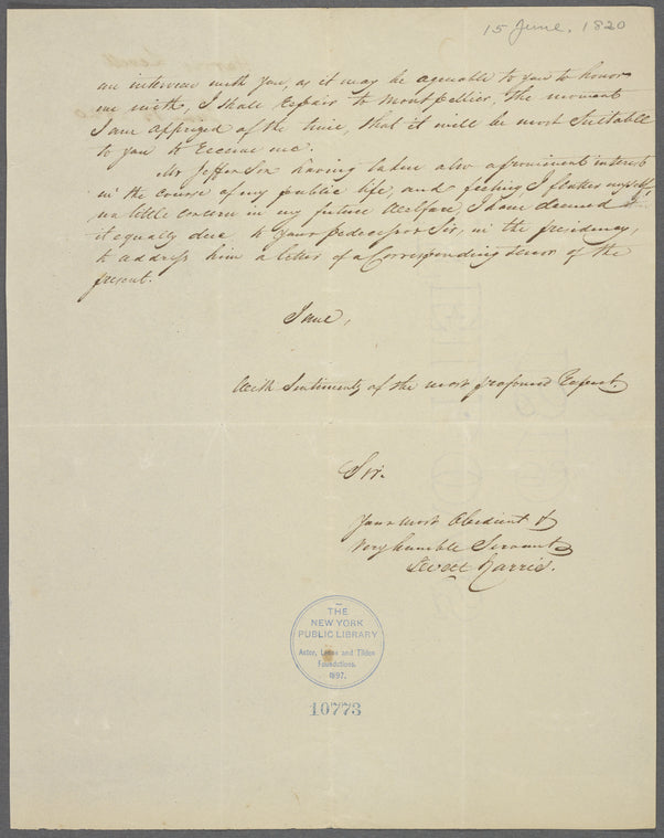 1820 June 15