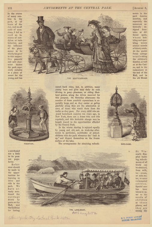 Amusements at the Central Park