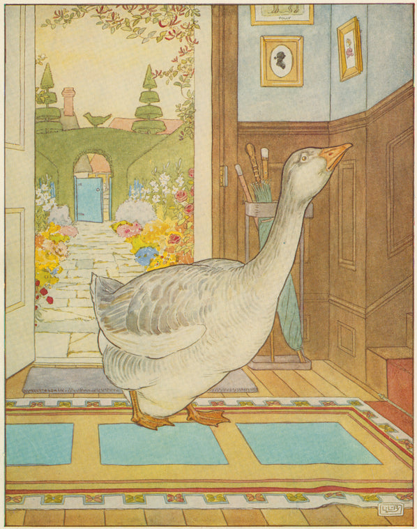 Goosey, goosey gander.