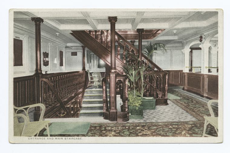 Entrance and Staircase, Ships
