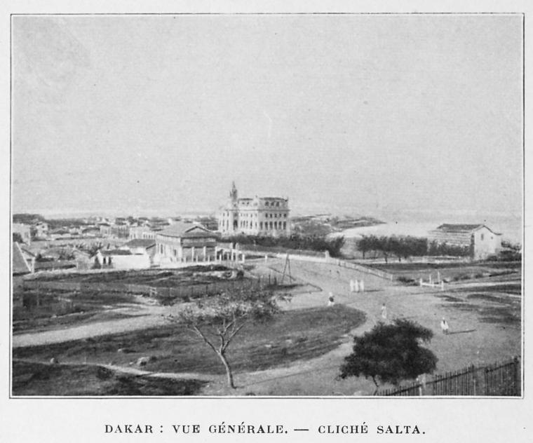 Dakar: Vue générale.