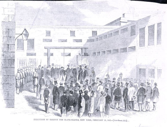 Execution of Gordon the slave-trader.