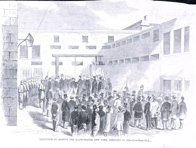 Execution of Gordon the slave-trader.