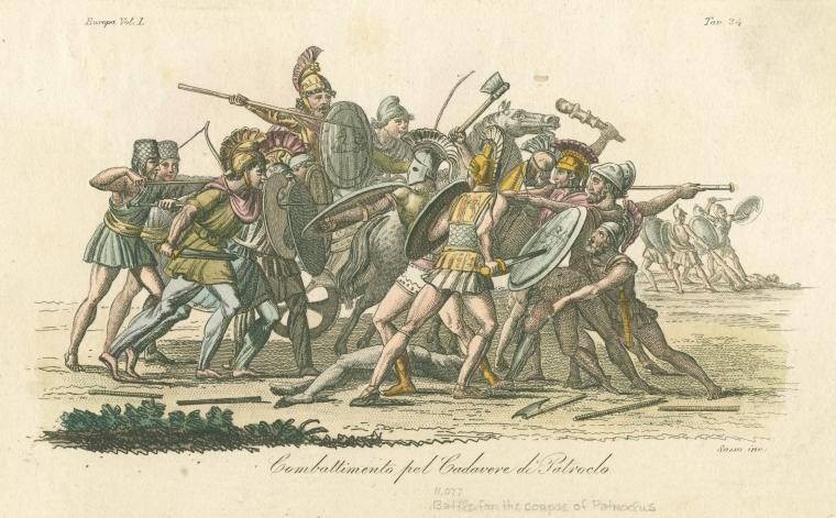 Combattimento per cadavere di Patroclo