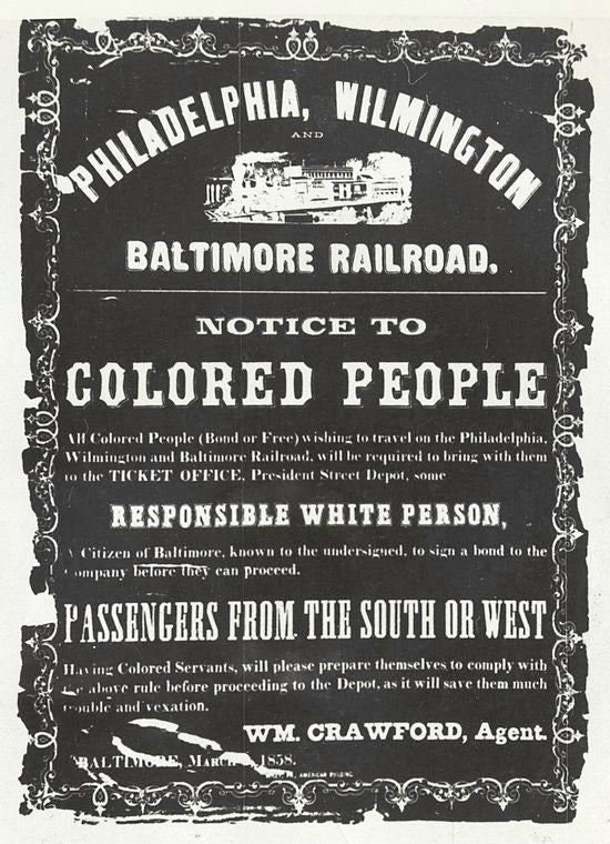 Notice to Colored people