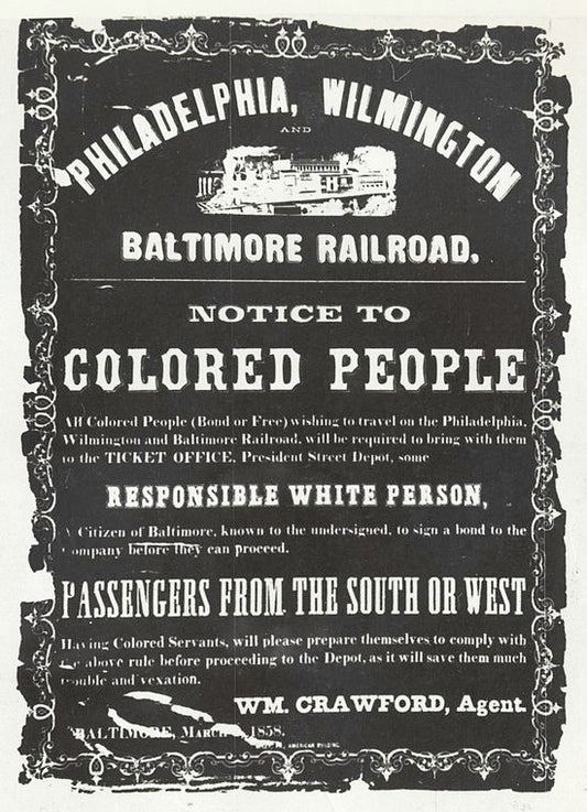 Notice to Colored people