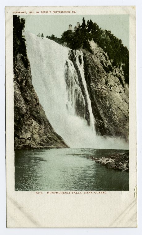 Cascade de Montmorenci, near, Quebec, P. Q.