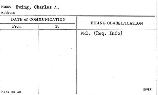 Ewing, Charles A.