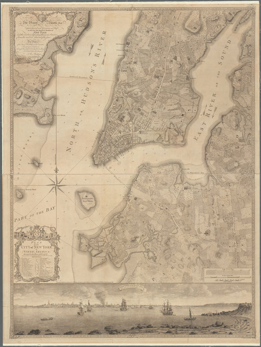 Plan of the city of New York, in North America: surveyed in the years 1766 and 1767