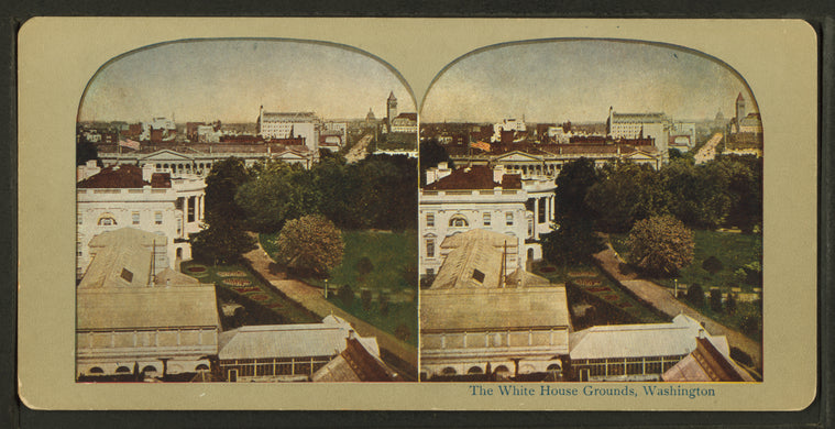 The White House Grounds, Washington.