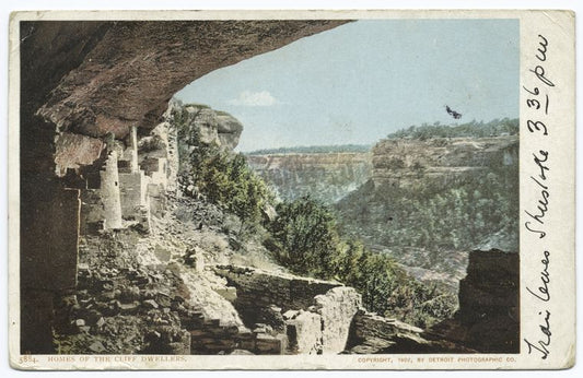 Home of the Cliff Dwellers, Mesa Verde, Colo.