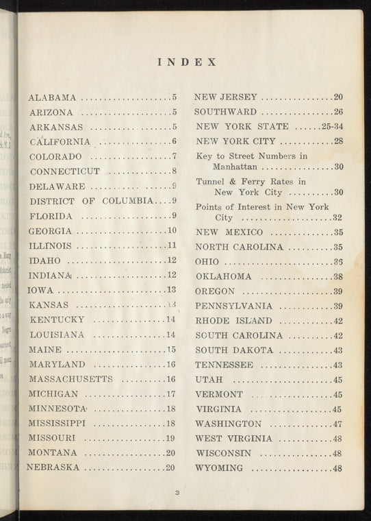 The Negro Motorist Green-Book: 1940